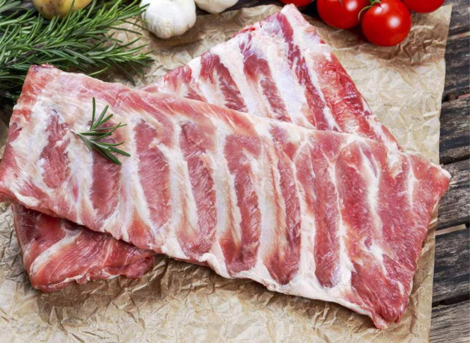 Sườn Cánh Buồm Heo Tươi